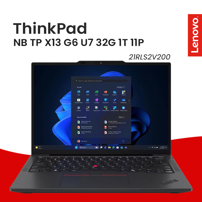 NB TP X13 G6 U7 32G 1T 11P - 21RLS2V200 LAPTOP