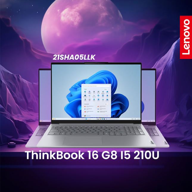 ThinkBook 16 G8 I5 210U 16" 16GB 512GB WIF BL 71WH FR W11 - 21SHA05LLK LAPTOP