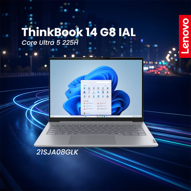 ThinkBook 14 G8 IAL Core Ultra 5 225H 16GB DOS - 21SJA08GLK LAPTOP
