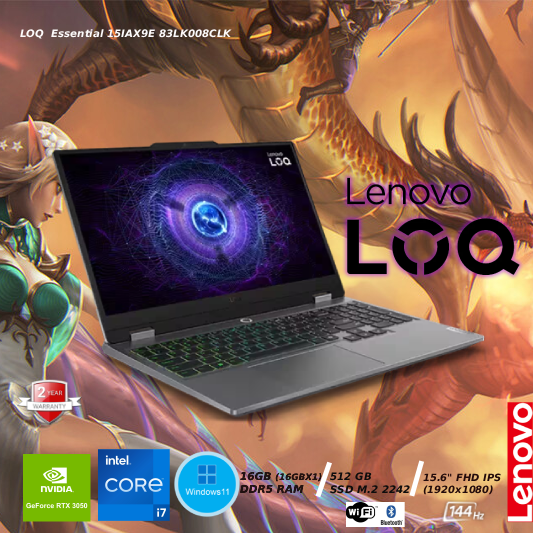 LOQ  Essential 15IAX9E 83LK008CLK