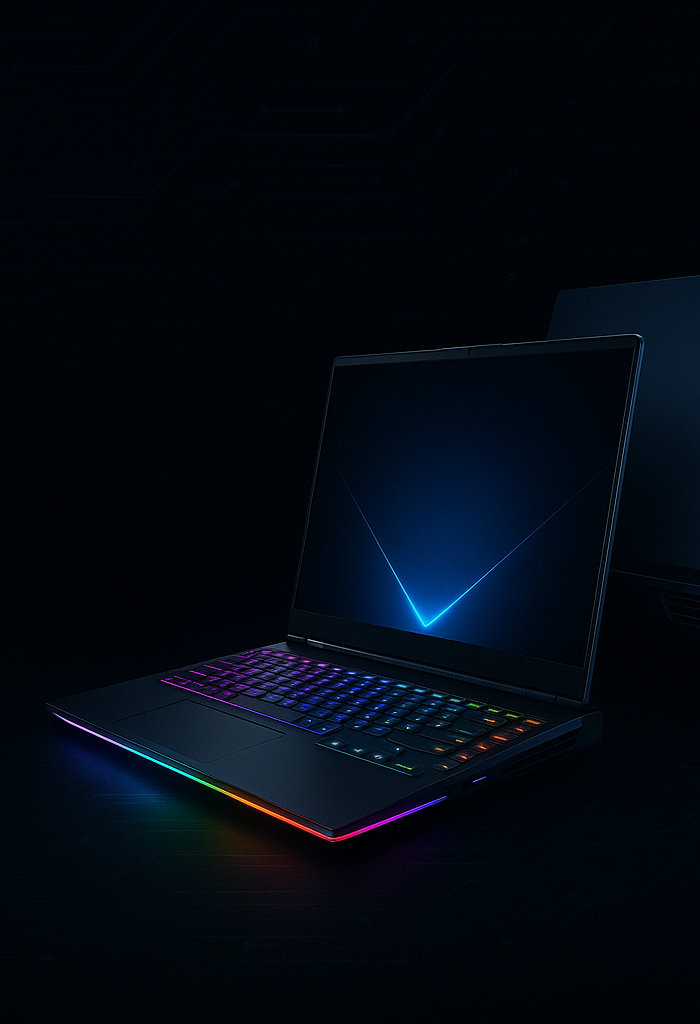 I want a horizontal banner image so the laptops should only appear at the right hand and the entir banner should in black